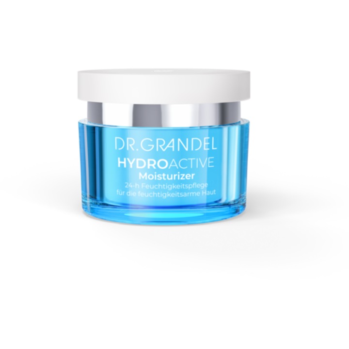 Crema de fata Dr. Grandel Hydro Active Moisturizer, 50 ml, hidratanta intensiva, pentru toate tipurile de ten, absorbtie rapida