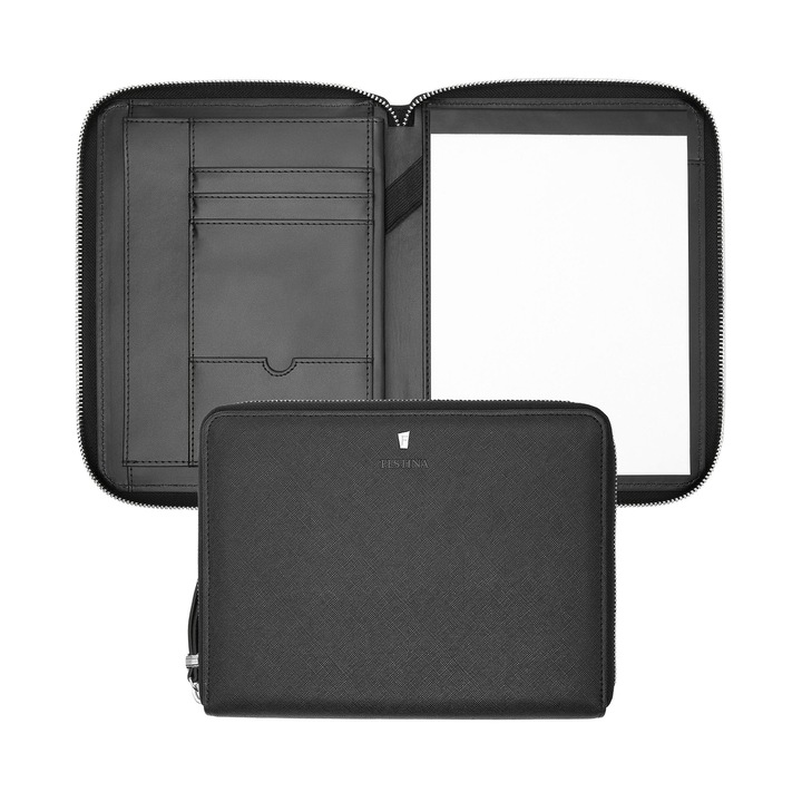 Festina Dosar Chronobike, A5, cu fermoar, negru