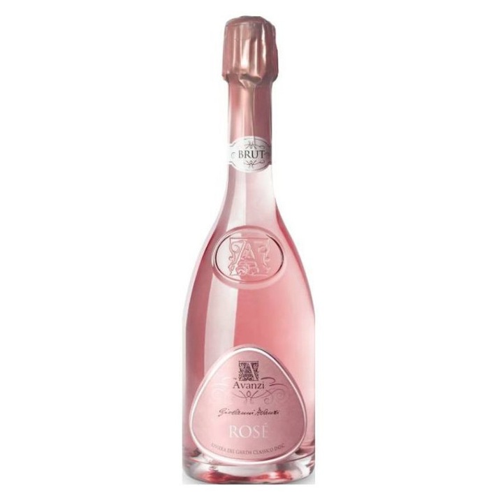 Vin Spumant Italian Riviera del Garda Classico Rosé Brut Spumante, 0.75L