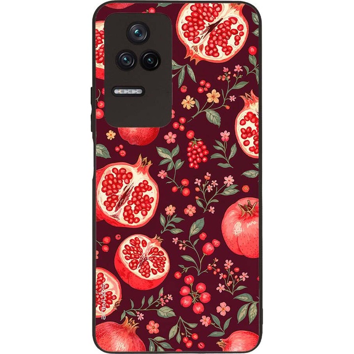 Husa telefon Sonique Fruit Series, pentru Xiaomi Poco F4 5G, silicon, imprimeuri cu fructe, multicolor