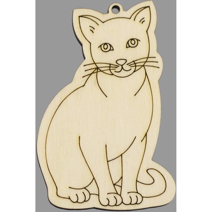 Figurină, 5 buc/pachet - pisică 7