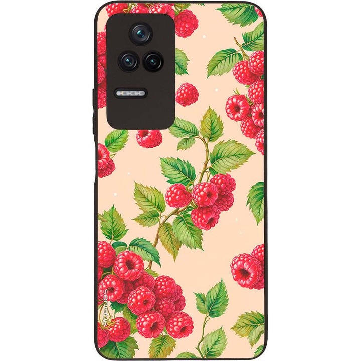 Husa telefon Sonique Fruit Series, pentru Xiaomi Poco F4 5G, silicon, imprimeuri cu fructe, multicolor