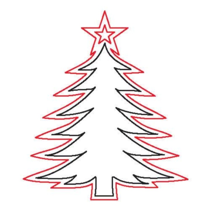 Figurină din lemn, 5 buc/pachet - pin 121