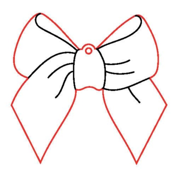 Figurină din lemn, 5 buc/pachet - fundă 389