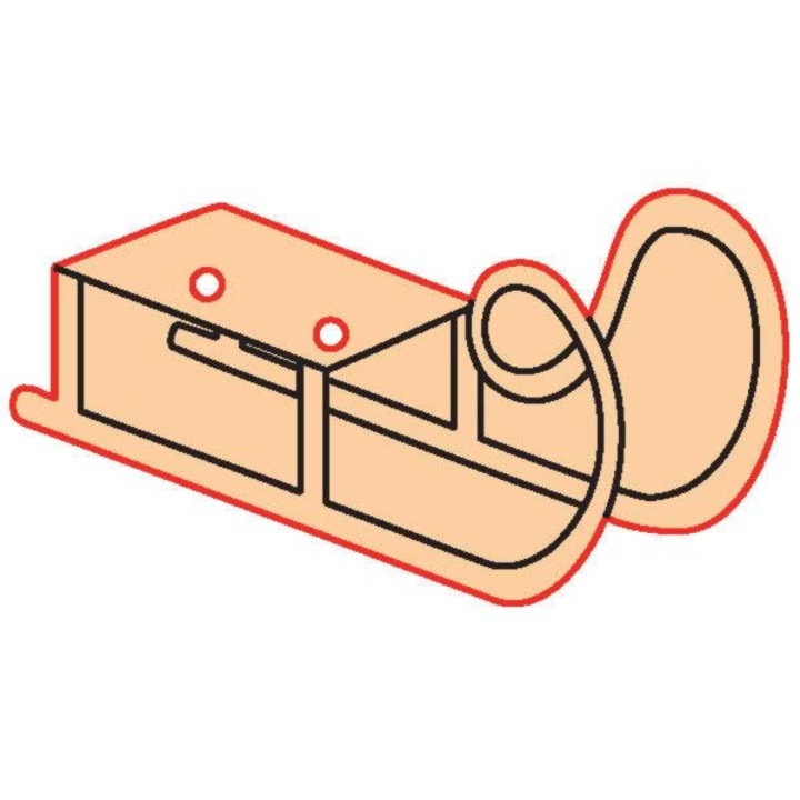 Дървено копче 73 – шейна 10 бр./опаковка