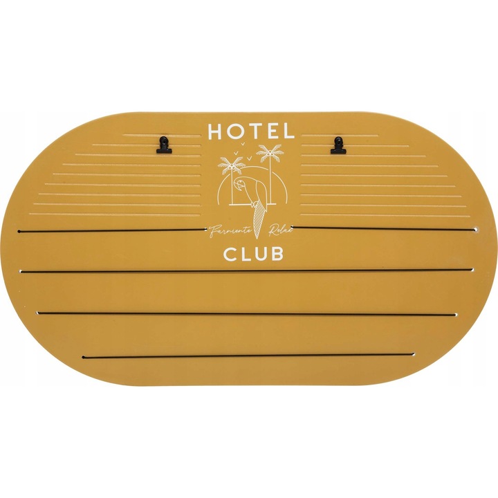 Multirama foto Atmosphera 68x38cm, galbena, din MDF