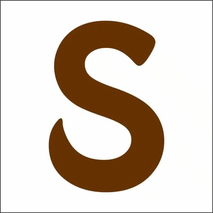 Дървена буква 45мм, 10 бр./опаковка S