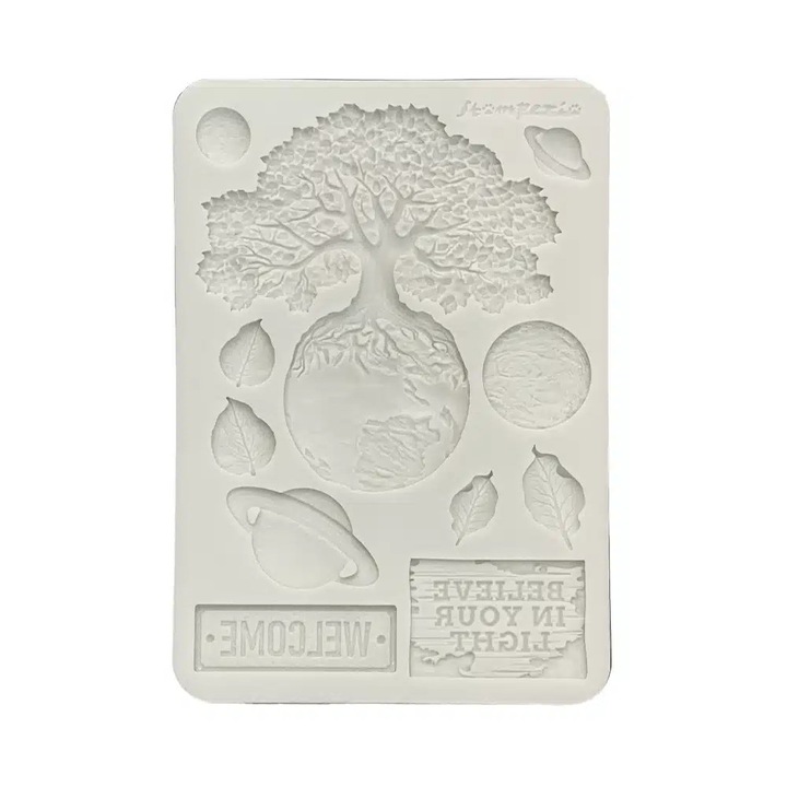 KACMA607 - Matriță din silicon A5 - Planete "Un Nou Început"