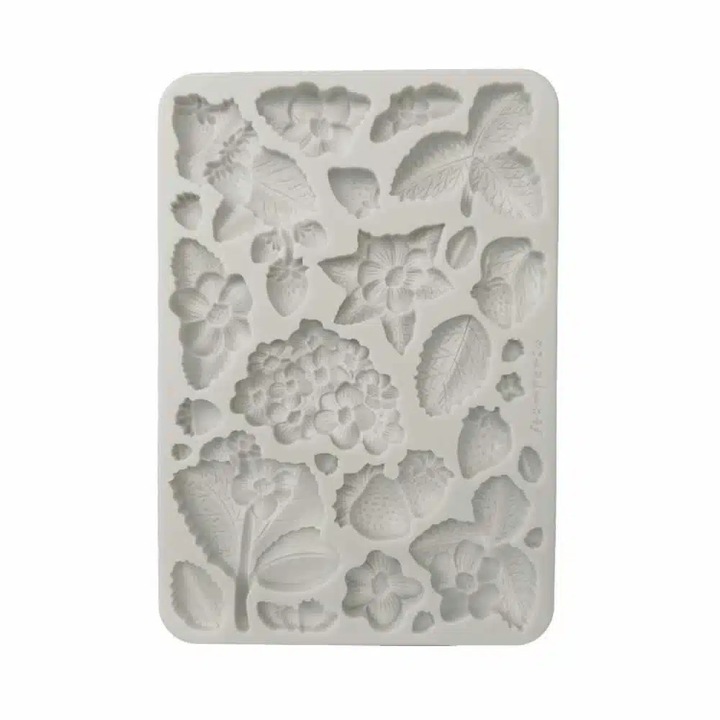 Matriță din silicon A5 - Căpșuni din Luminișul Ascuns