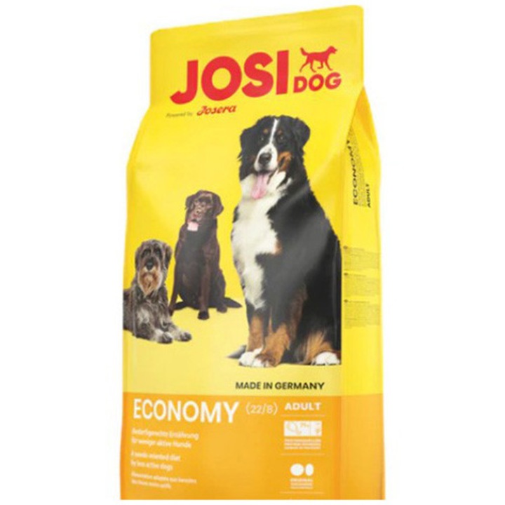 Hrana uscata pentru caini, Josidog Economy, Adult, Carne & Cereale, 2,7 kg
