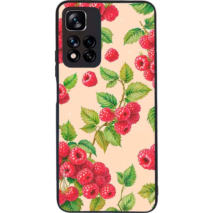 Husa telefon Sonique Fruit Series, pentru Xiaomi Redmi Note 11 Pro Plus 5G, silicon, multicolor, 10x15x22cm
