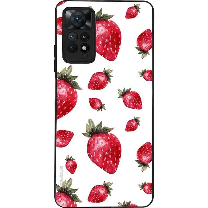 Husa telefon Sonique Fruit Series, design fructe, silicon, multicolor, pentru Xiaomi Redmi Note 11 Pro 4G/5G