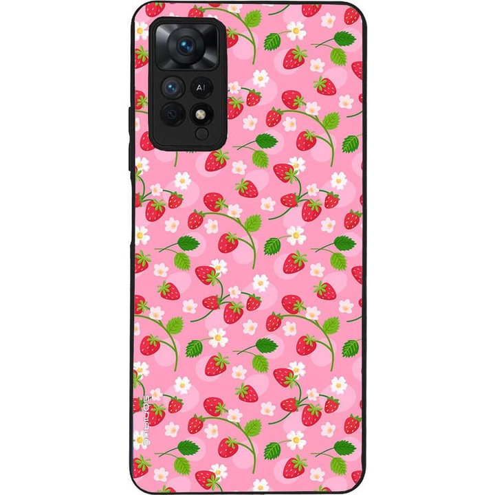 Husa telefon Sonique Fruit Series, pentru Xiaomi Redmi Note 11 Pro 4G/5G, silicon, imprimeuri cu fructe, multicolor