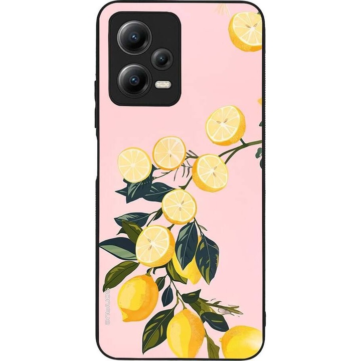 Husa telefon Sonique Fruit Series, pentru Xiaomi Redmi Note 12 4G, imprimeu fructe, silicon, antisoc