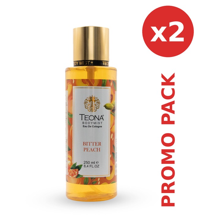 Set Spray de Corp Teona Bitter Peach Unisex 250 ml