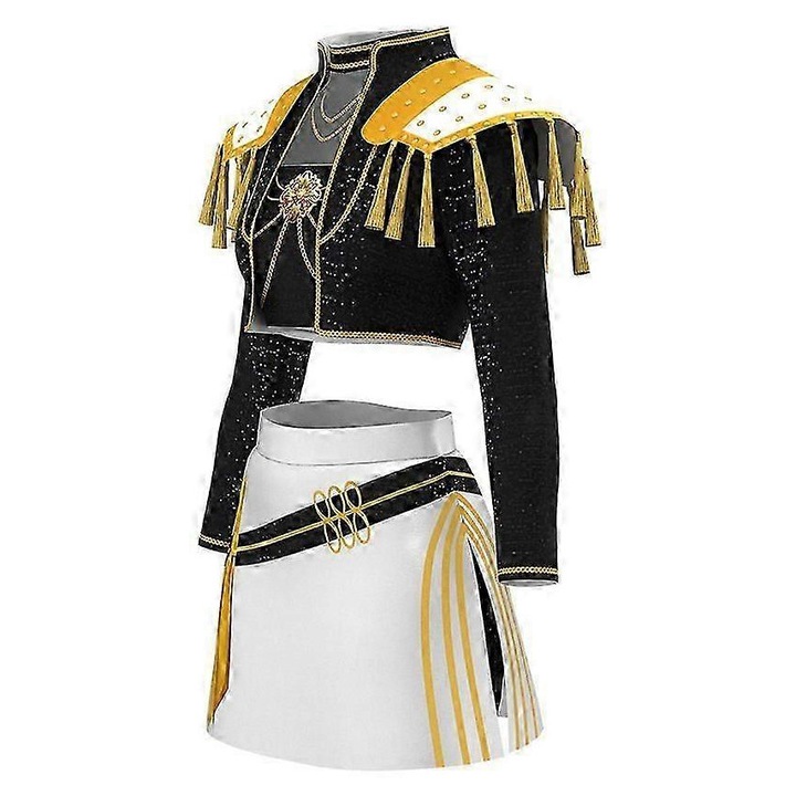 Costum de Halloween KPop Demon Hunters Rumi Mira Zoey, set pentru femei, poliester, multicolor, marime standard
