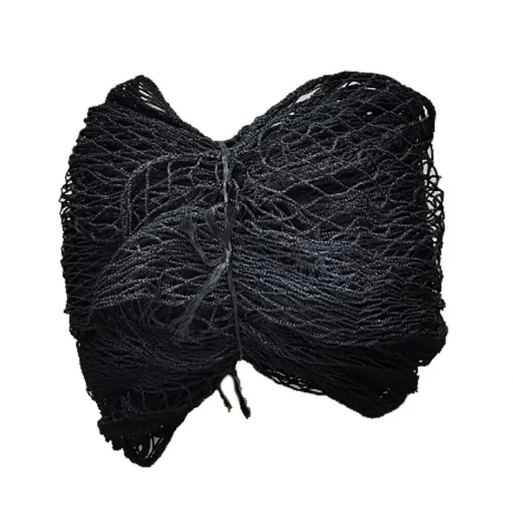 Plasa de antrenament golf 3x3 m, polietilenă, ochiuri 2, 5 cm, negru