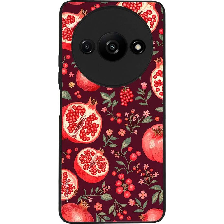 Husa telefon Sonique Fruit Series, pentru Xiaomi Redmi A3 / Redmi A3x, silicon, imprimeuri cu fructe, multicolor