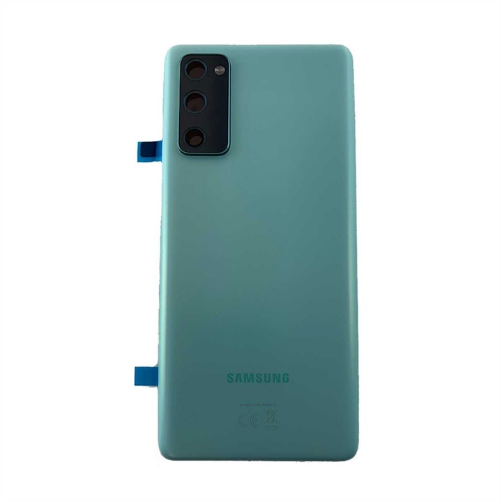 Capac spate Samsung S20 FE, Cloud Mint, cu adeziv, Service Pack