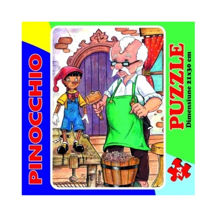 24 darabos puzzle - Pinokkió