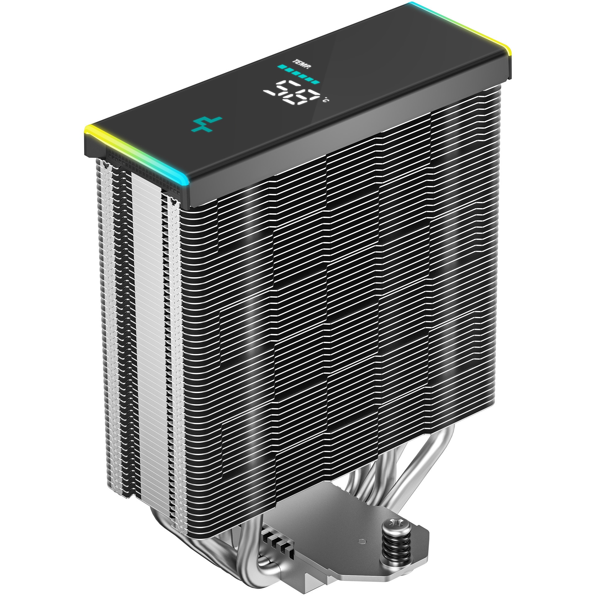Cooler CPU Deepcool AK400 DIGITAL SE, 120mm PWM, radiator aluminiu
