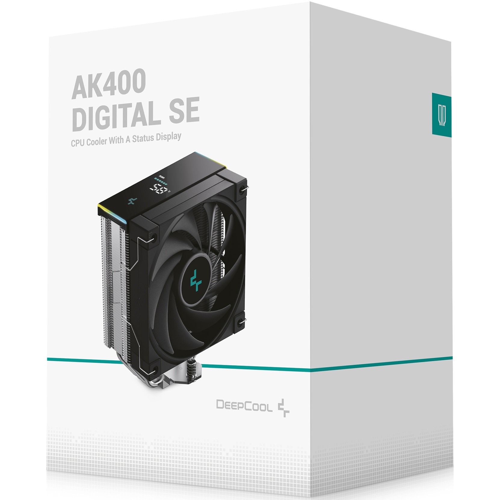 Cooler CPU Deepcool AK400 DIGITAL SE, 120mm PWM, radiator aluminiu