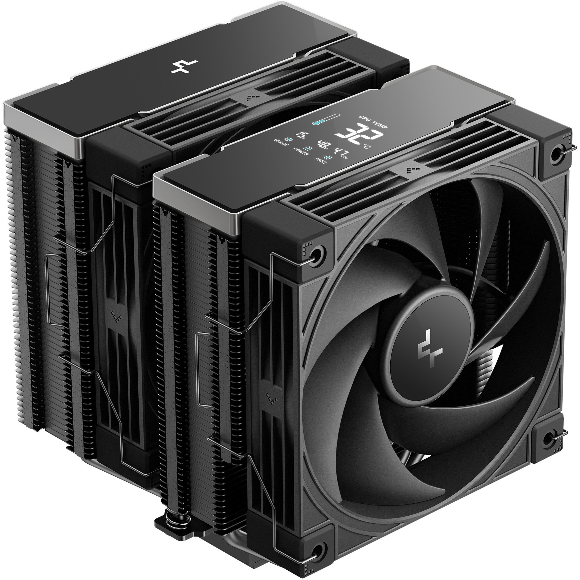 ほぼ未使用 DeepCool AK620 G2 CPU クーラー Cooler CPU Deepcool AK620 G2 DIGITAL NYX, dual tower, 2x120mm PWM