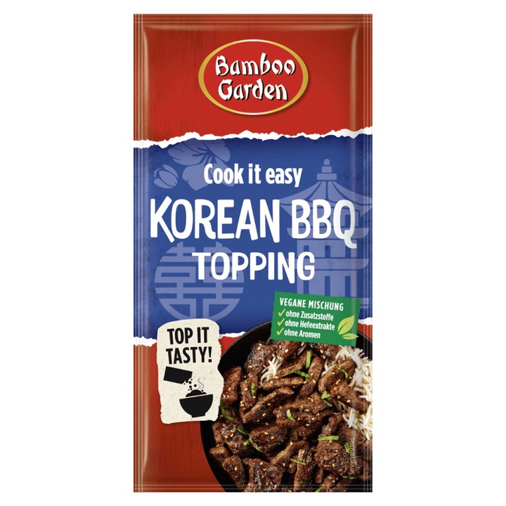 Korean BBQ topping, 15g, Bamboo Garden