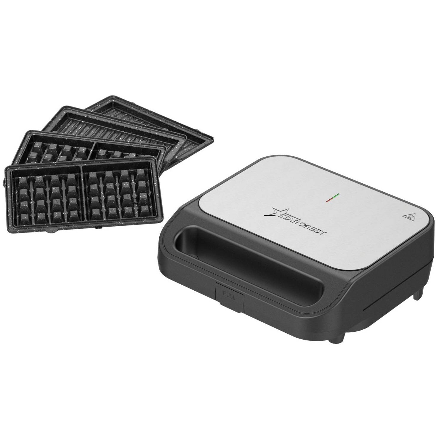 Sandwich-maker Star-Light 3 in 1 SMH-317W, 700 W, 3 tipuri de