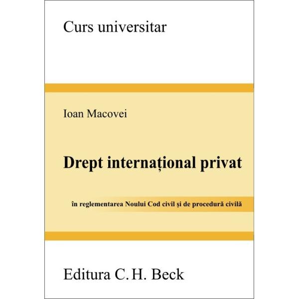 Drept international privat - Ioan Macovei