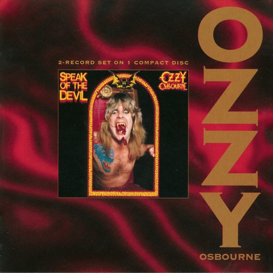 Ozzy Osbourne (from Black Sabbath)-Speak Of The Devil-CD