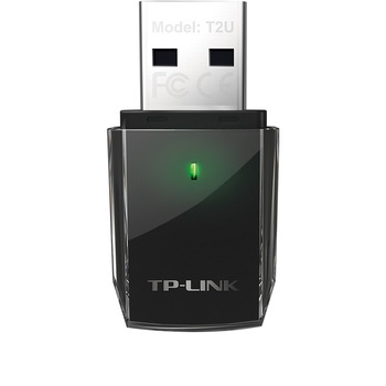 Adaptor wireless AC600 TP-Link Archer T2U, Dual Band, USB 2.0, Mini Adaptor wireless AC600 TP-Link Archer T2U, Dual Band, USB 2.0, Mini