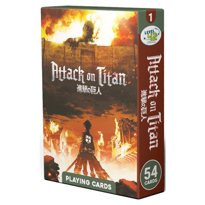 Carti de joc cu tematica manga - Attack on Titan