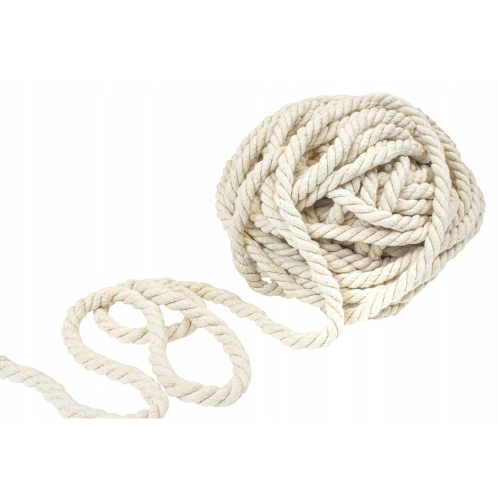 Sfoara decorativa, Allbag, 14mm, set 5m, bumbac ecologic