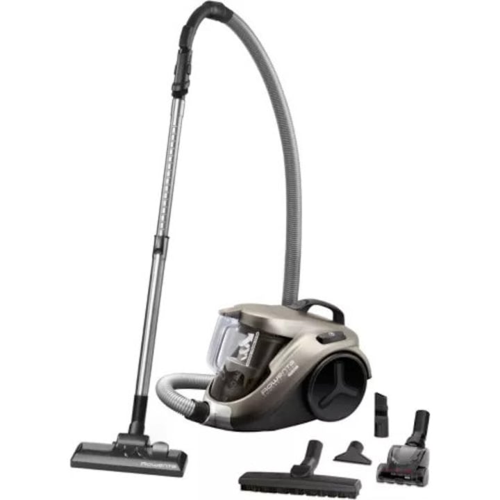 Aspirator fara sac Rowenta Compact Power RO3786 750 W 1.5 l Filtru inalta eficienta Maro