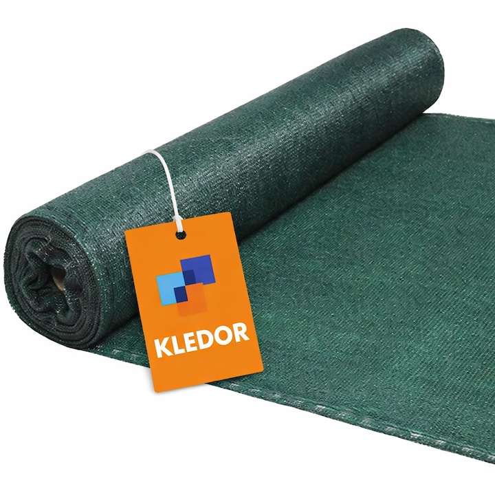 Kledor Plasa umbrire 2x50m, den 30g/mp, umbrire 40%, UV+, verde inchis