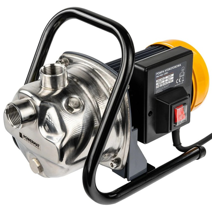 Pompa de apă Powermat PM-PHD-1200J, electrică, 1200W, 5300l/h, 34x19x25cm