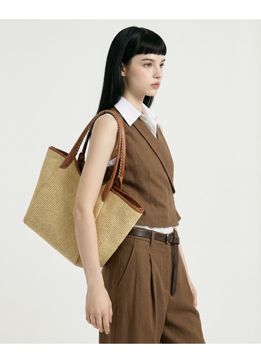 Kassandra, Geanta shopper Valoria Ultra, Bej