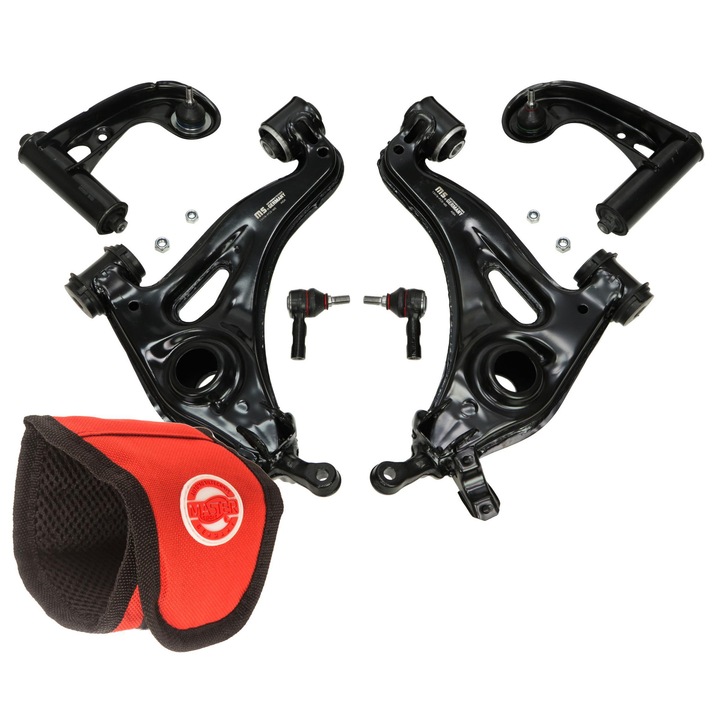 Master-Sport első felfüggesztés készlet, 5 alkatrész, Mercedes-Benz kompatibilis, többszínű