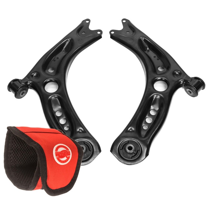 Master-Sport első felfüggesztés készlet, 5 alkatrész, kompatibilis Audi A3, Q2, Golf VIII, többszínű