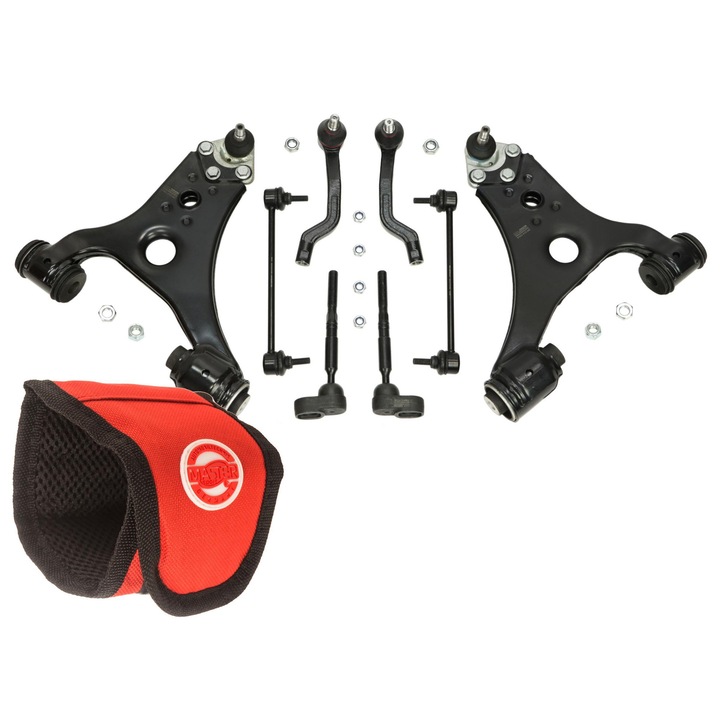 Master-Sport első felfüggesztés készlet, 6 darabos, Mercedes-Benz kompatibilis, többszínű