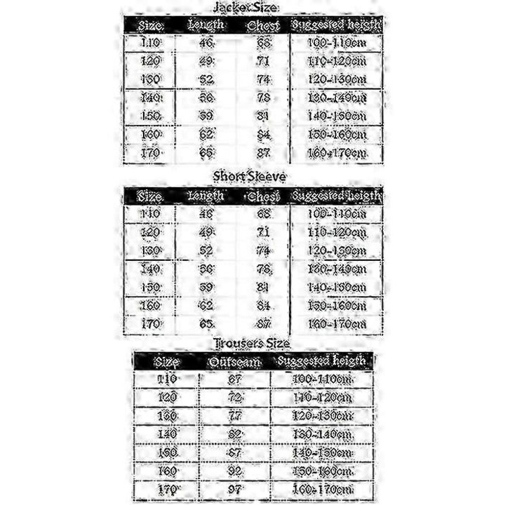 Комплект костюм Squid Game, яке, риза с къс ръкав, панталони, многоцветен, 001160см