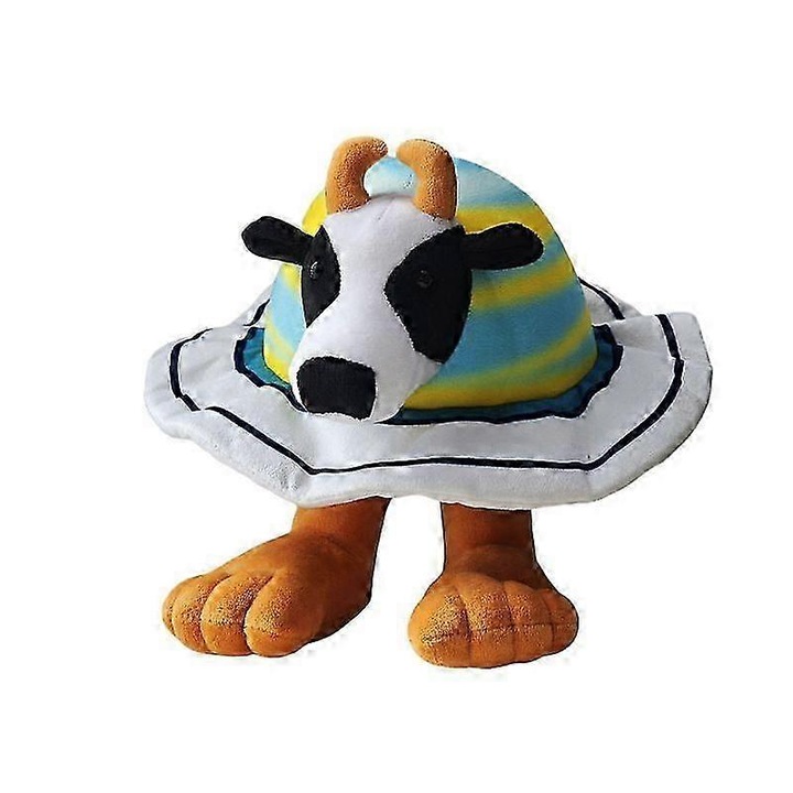 Jucarie de plus, 25cm, design unic, umplutura din bumbac PP, multicolor, set 1 bucata