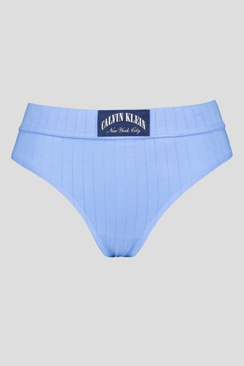 CALVIN KLEIN, Танга с лого, Лавандула