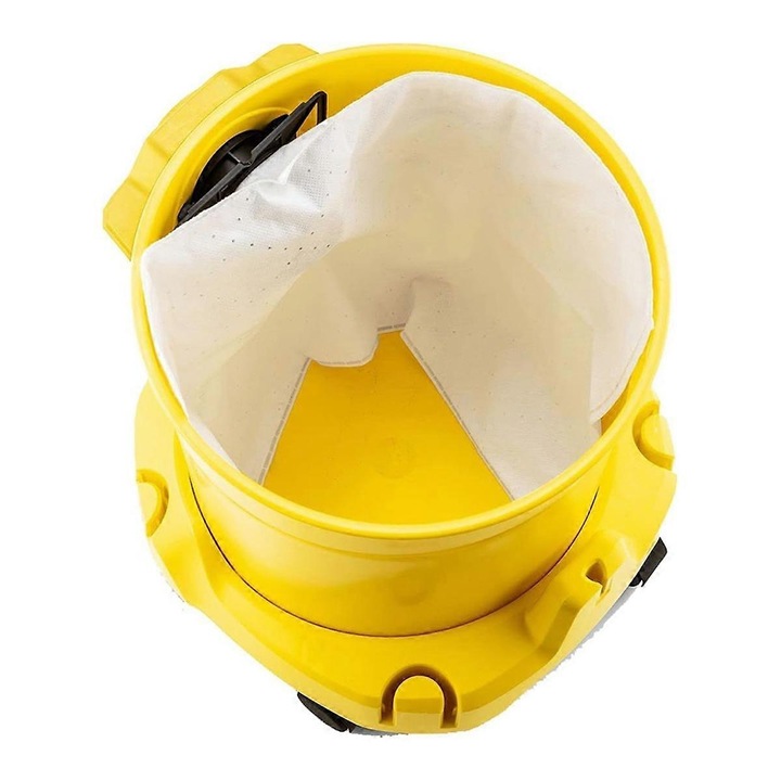 Set 8 saci de vid pentru aspiratoare Karcher, 2 filtre, plastic, culoare foto