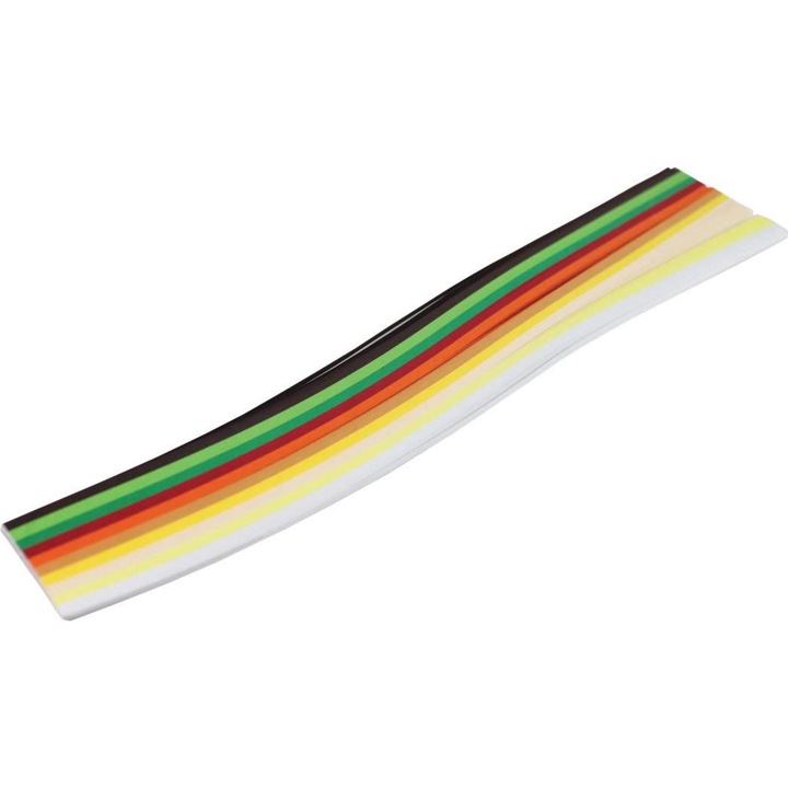 Set hârtie QUILLING - 30 cm x 3 mm - 300 buc - Toamnă