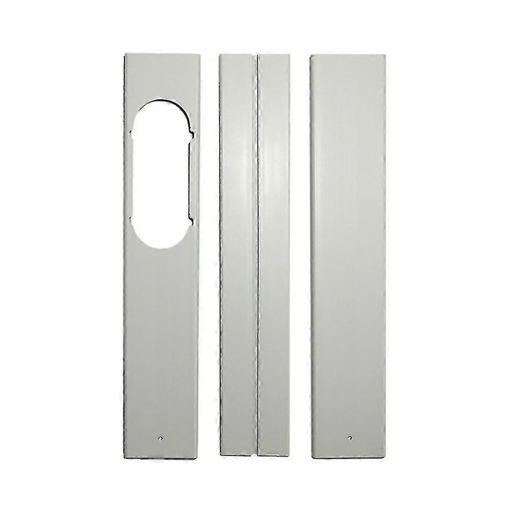 Set 3 accesorii pentru fereastra, 55cm, argintii, pentru aer conditionat