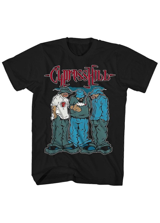 Férfi póló, Cypress, klasszikus szabás, 100% pamut, professzionális nyomtatás, többszínű