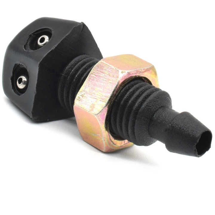 Duza spalator parbriz, set 2 bucati, plastic ABS, negru