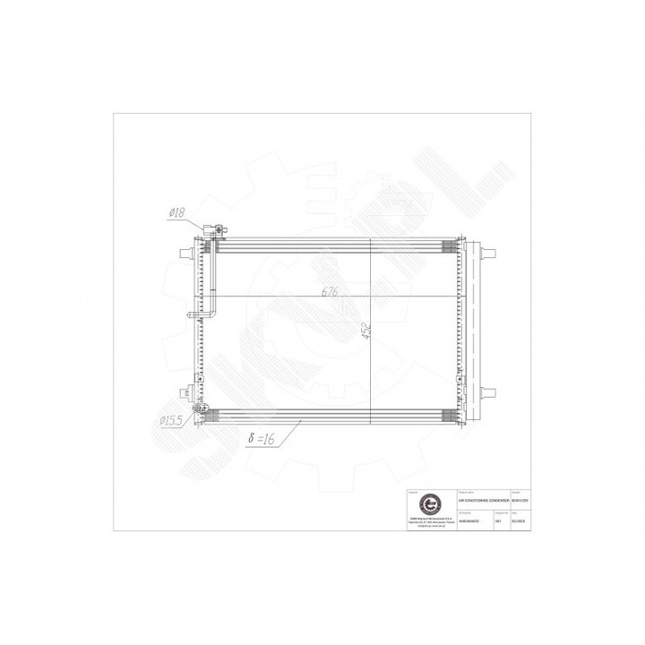 Radiator Climatizare Audi A8 D4 4h0260403c